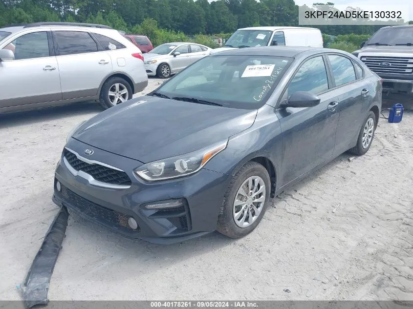 3KPF24AD5KE130332 2019 Kia Forte Fe