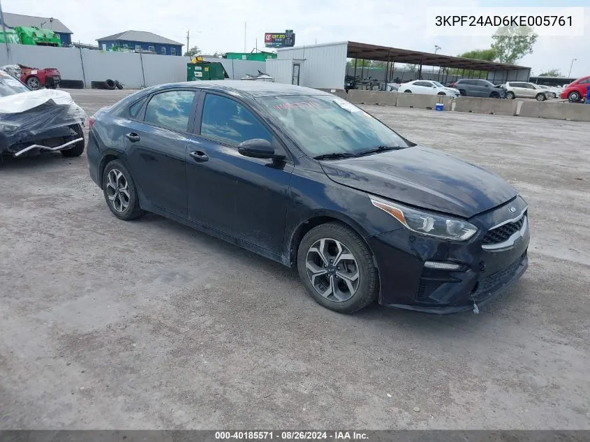 3KPF24AD6KE005761 2019 Kia Forte Lxs