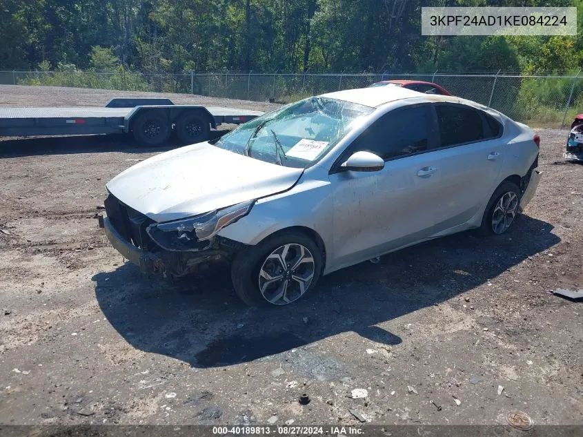 2019 Kia Forte Lxs VIN: 3KPF24AD1KE084224 Lot: 40189813