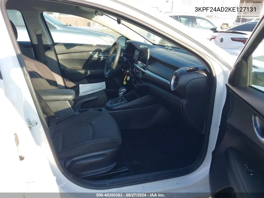 3KPF24AD2KE127131 2019 Kia Forte Lxs