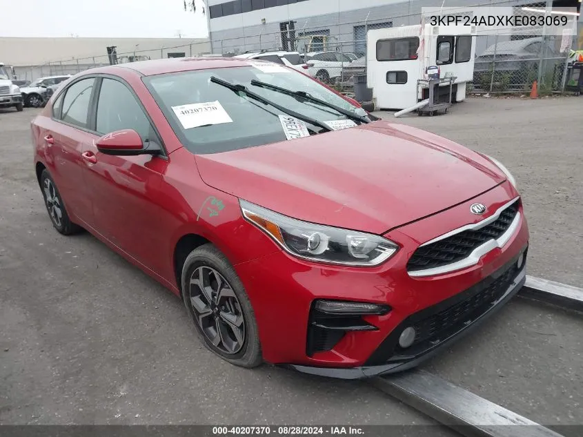 3KPF24ADXKE083069 2019 Kia Forte Lxs