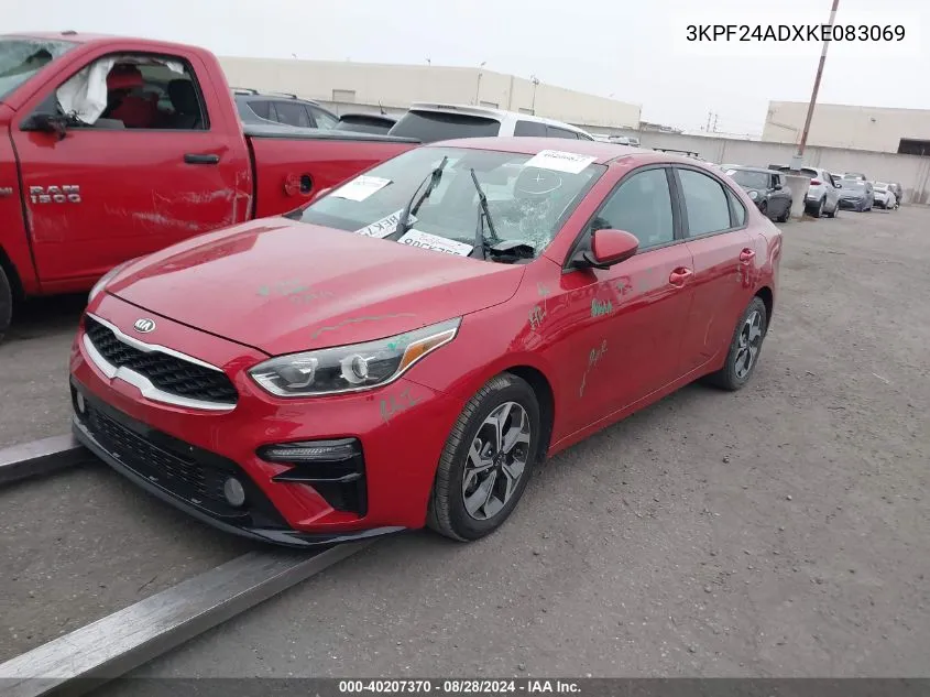 2019 Kia Forte Lxs VIN: 3KPF24ADXKE083069 Lot: 40207370