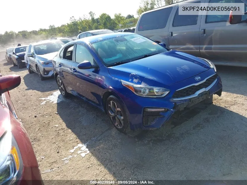 3KPF24AD0KE056091 2019 Kia Forte Fe/Lx/Lxs