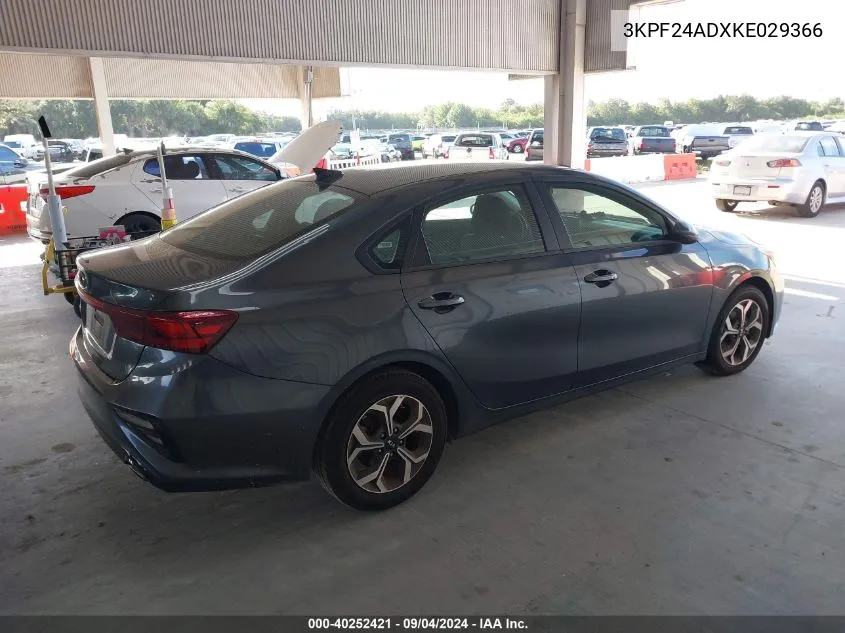 3KPF24ADXKE029366 2019 Kia Forte Fe/Lx/Lxs