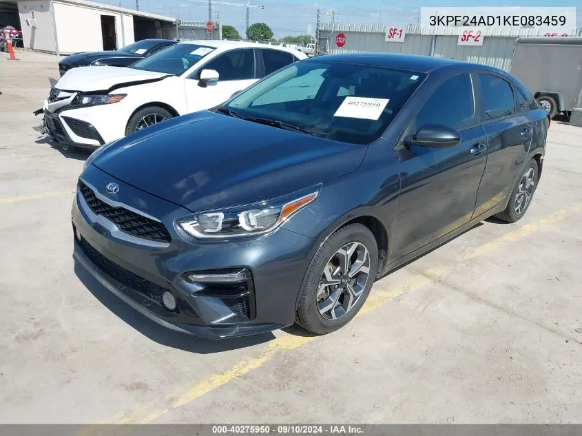 2019 Kia Forte Lxs VIN: 3KPF24AD1KE083459 Lot: 40275950