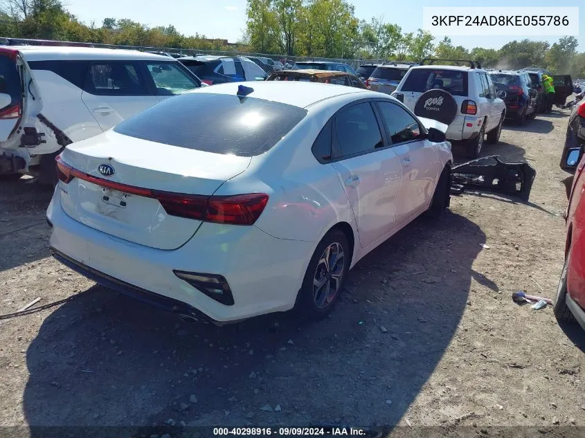 2019 Kia Forte Lxs VIN: 3KPF24AD8KE055786 Lot: 40298916