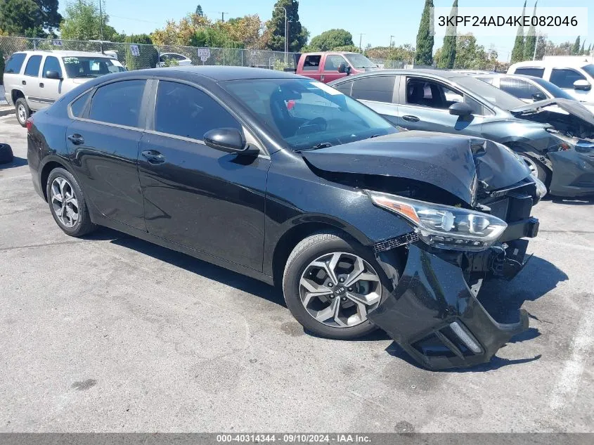 2019 Kia Forte Lxs VIN: 3KPF24AD4KE082046 Lot: 40314344