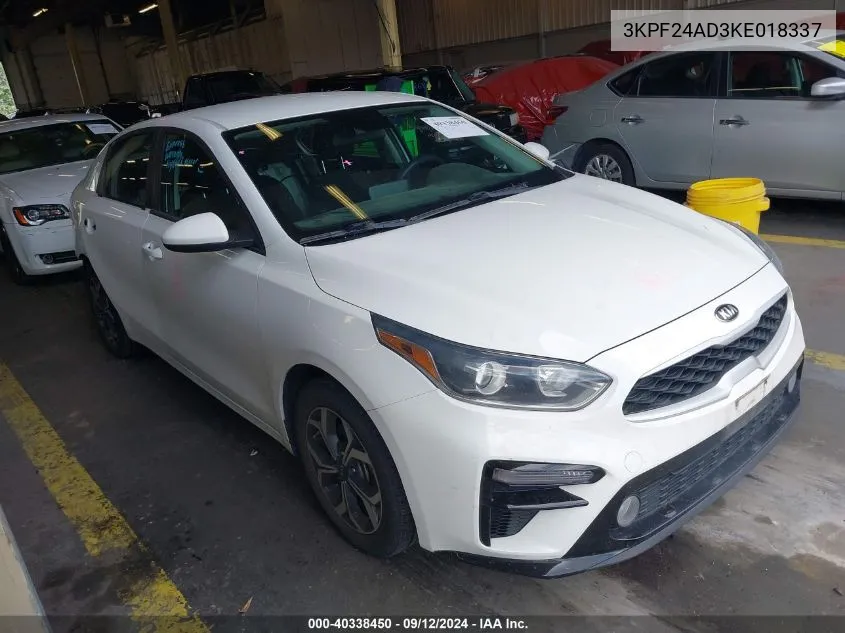 3KPF24AD3KE018337 2019 Kia Forte Lxs