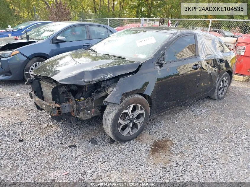 2019 Kia Forte Fe/Lx/Lxs VIN: 3KPF24ADXKE104535 Lot: 40342496