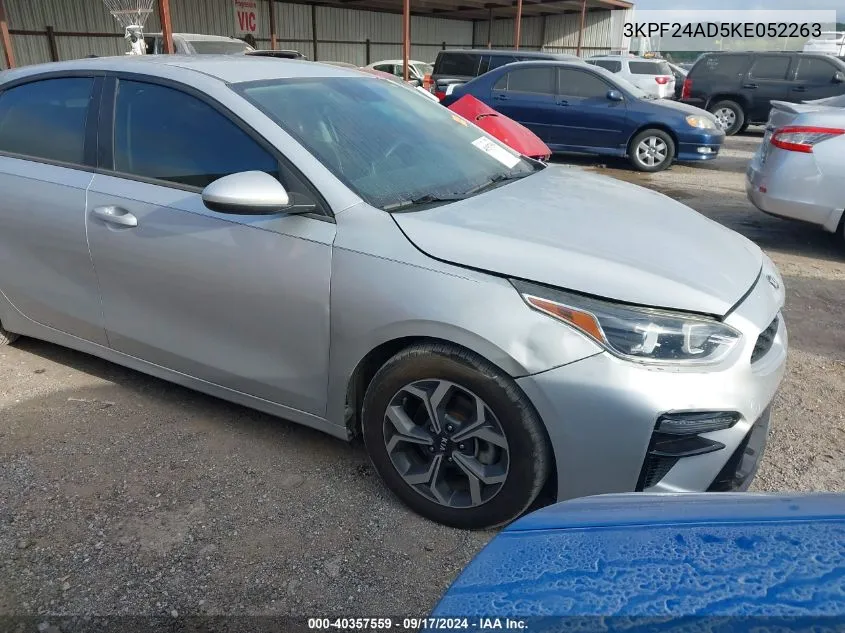 2019 Kia Forte Fe/Lx/Lxs VIN: 3KPF24AD5KE052263 Lot: 40357559