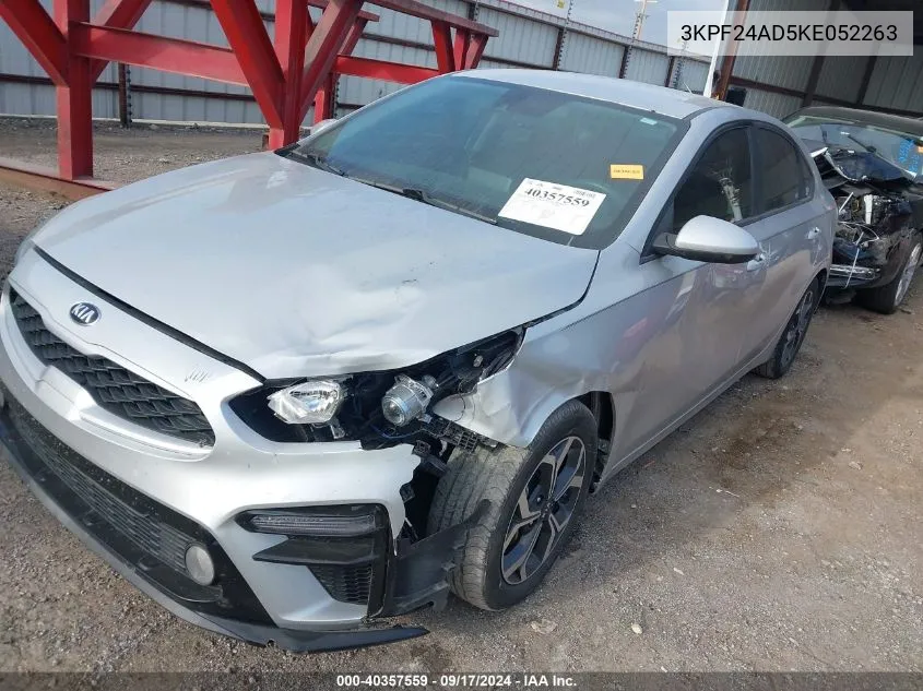 2019 Kia Forte Fe/Lx/Lxs VIN: 3KPF24AD5KE052263 Lot: 40357559