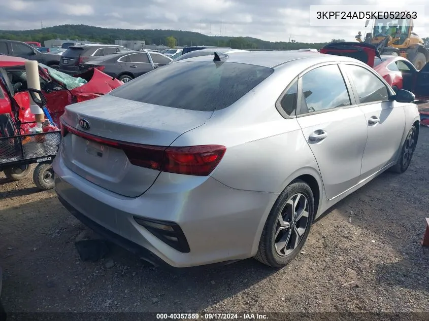 2019 Kia Forte Fe/Lx/Lxs VIN: 3KPF24AD5KE052263 Lot: 40357559