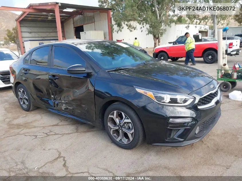 2019 Kia Forte Lxs VIN: 3KPF24AD1KE068072 Lot: 40359630