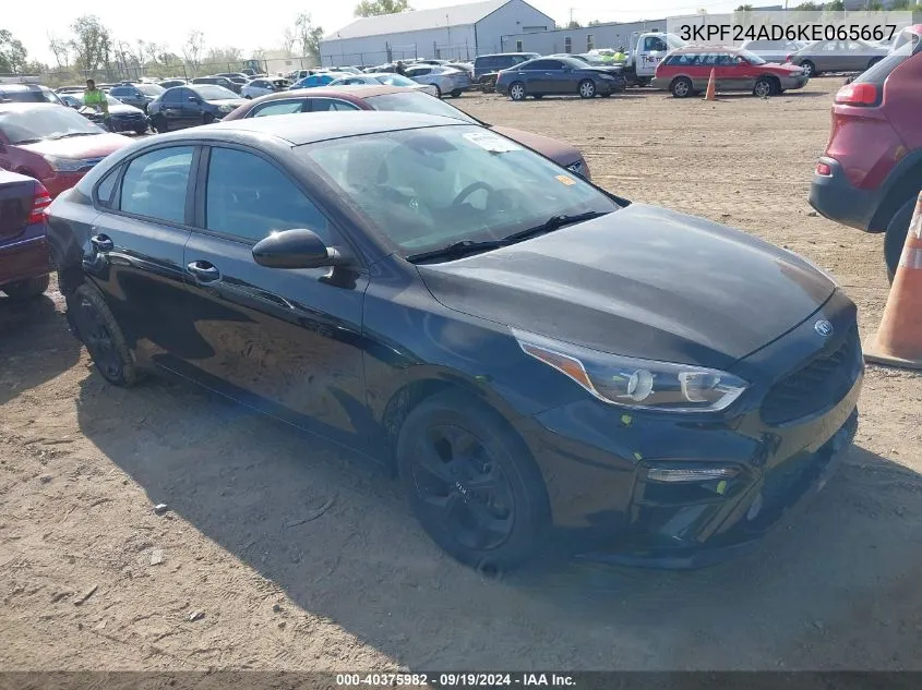 3KPF24AD6KE065667 2019 Kia Forte Lxs