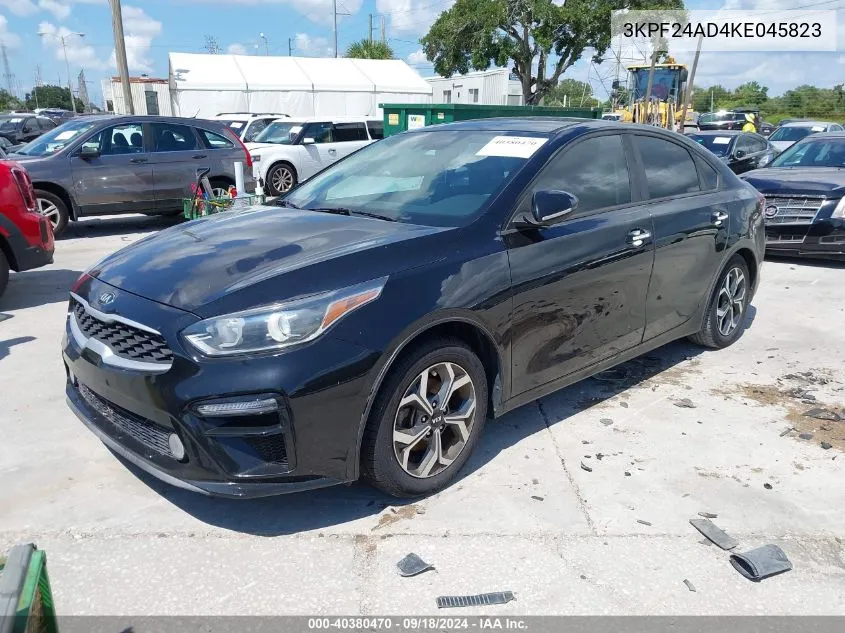 2019 Kia Forte Lxs VIN: 3KPF24AD4KE045823 Lot: 40380470