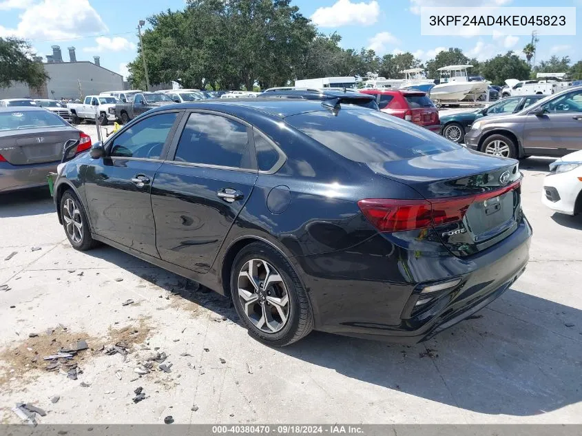 2019 Kia Forte Lxs VIN: 3KPF24AD4KE045823 Lot: 40380470