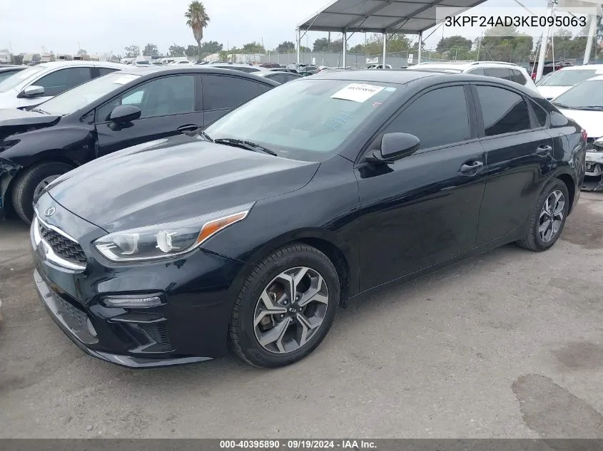 2019 Kia Forte Lxs VIN: 3KPF24AD3KE095063 Lot: 40395890