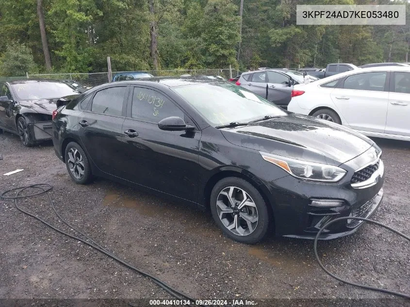 2019 Kia Forte Lxs VIN: 3KPF24AD7KE053480 Lot: 40410134