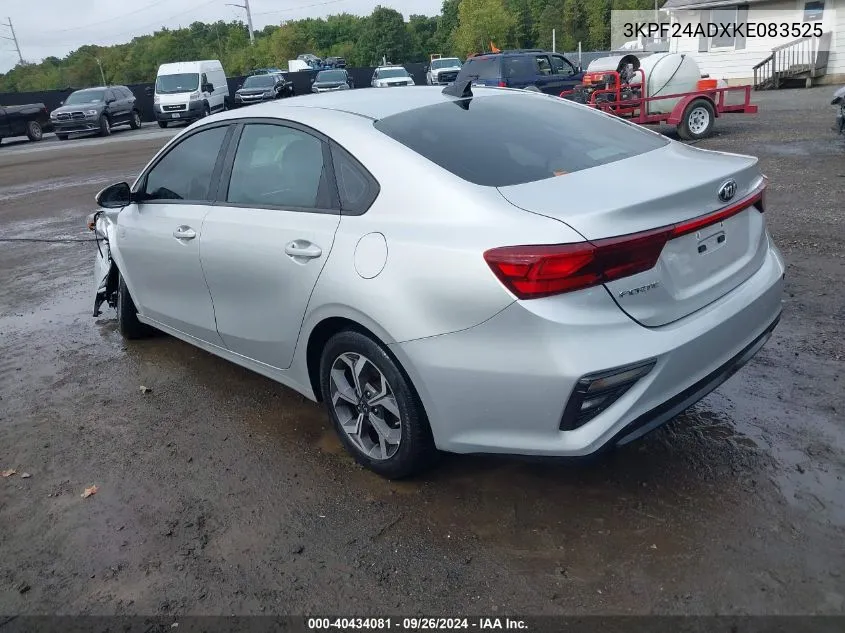 3KPF24ADXKE083525 2019 Kia Forte Lxs