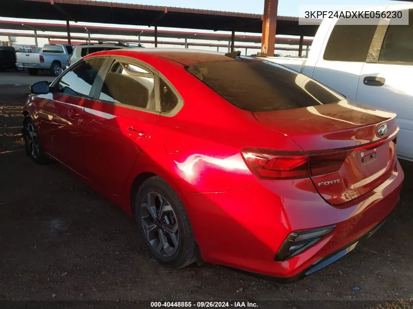 2019 Kia Forte Lxs VIN: 3KPF24ADXKE056230 Lot: 40448855