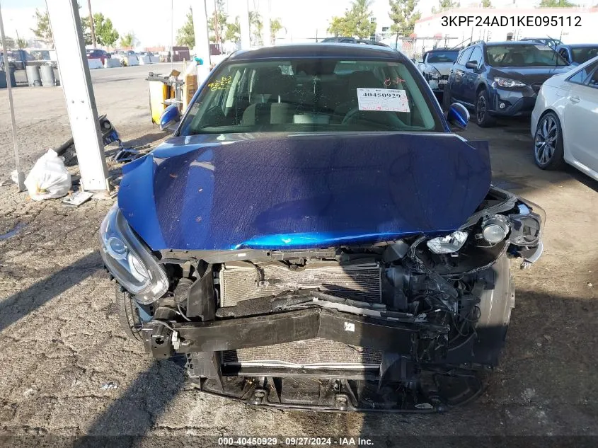 3KPF24AD1KE095112 2019 Kia Forte Lxs