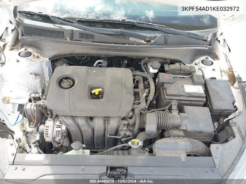 3KPF54AD1KE032972 2019 Kia Forte Ex