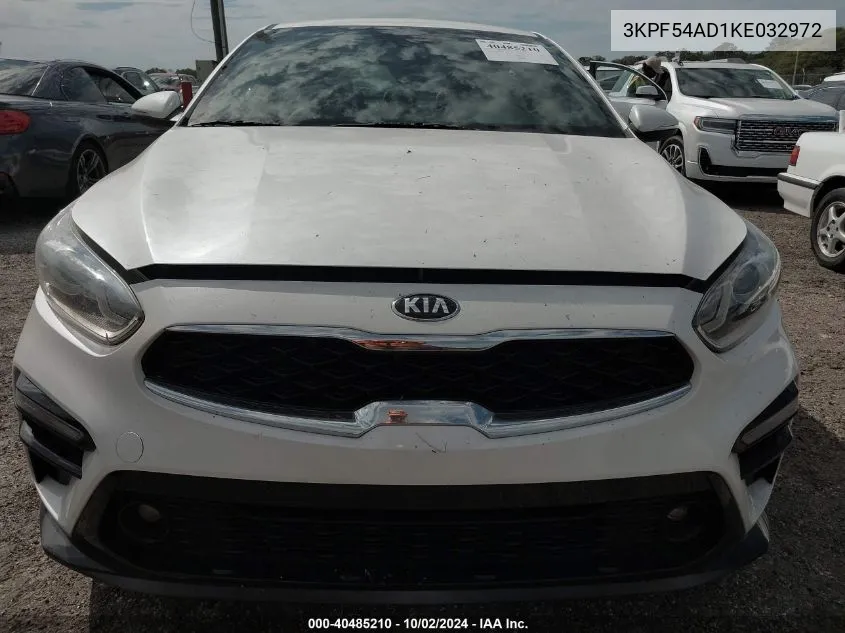 3KPF54AD1KE032972 2019 Kia Forte Ex