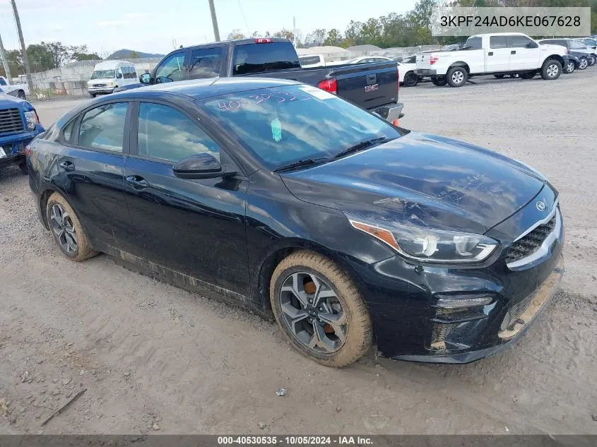 2019 Kia Forte Lxs VIN: 3KPF24AD6KE067628 Lot: 40530535