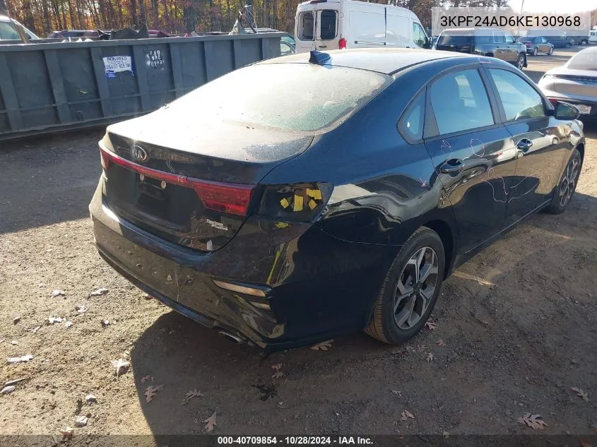 2019 Kia Forte Lxs VIN: 3KPF24AD6KE130968 Lot: 40709854