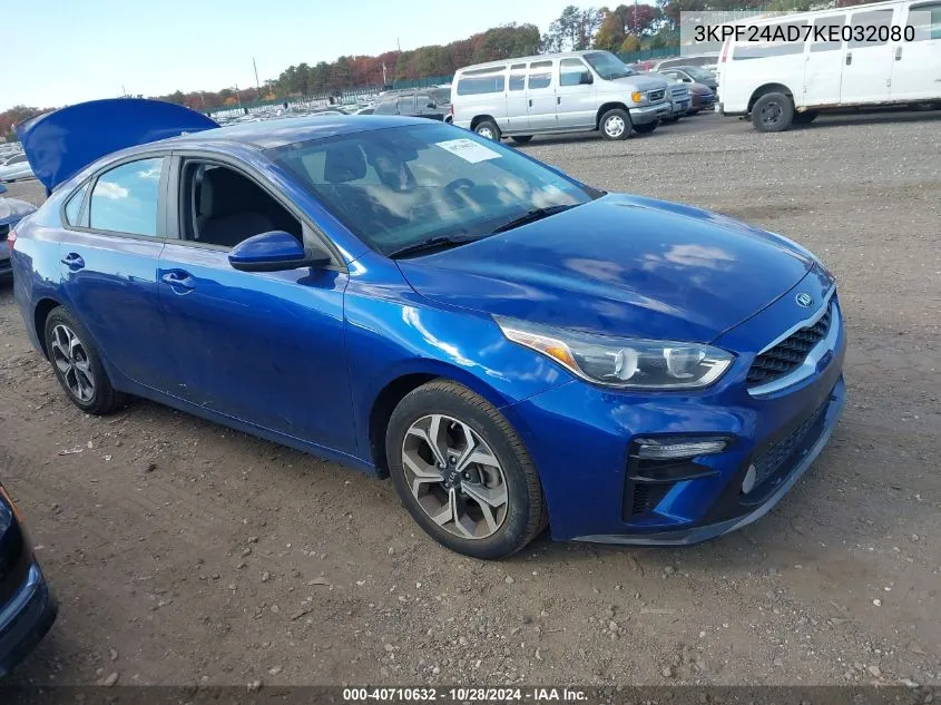 2019 Kia Forte Lxs VIN: 3KPF24AD7KE032080 Lot: 40710632