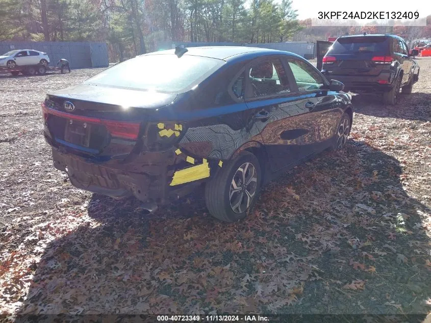 2019 Kia Forte Lxs VIN: 3KPF24AD2KE132409 Lot: 40723349