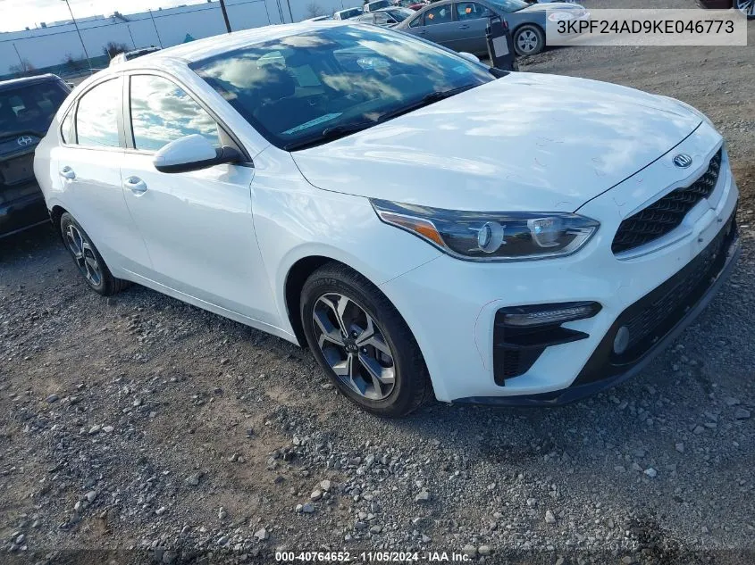 2019 Kia Forte Lxs VIN: 3KPF24AD9KE046773 Lot: 40764652