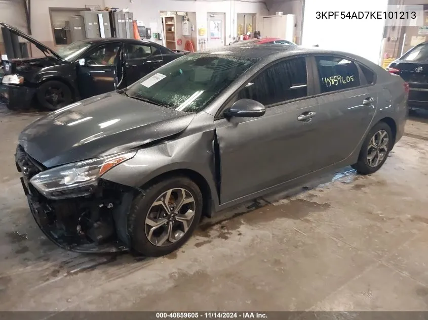 2019 Kia Forte Ex VIN: 3KPF54AD7KE101213 Lot: 40859605