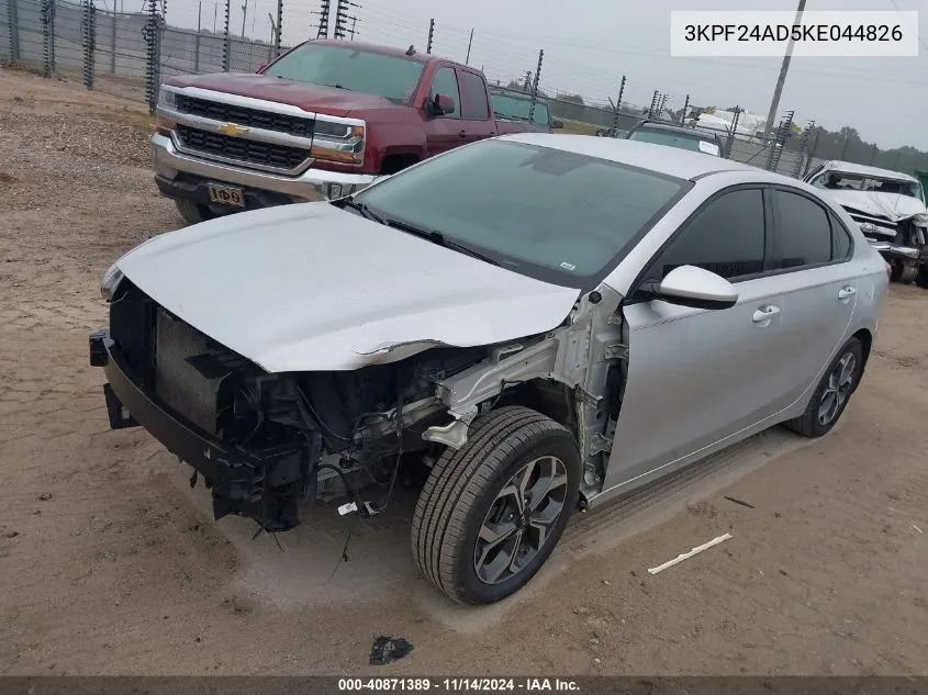 2019 Kia Forte Lxs VIN: 3KPF24AD5KE044826 Lot: 40871389