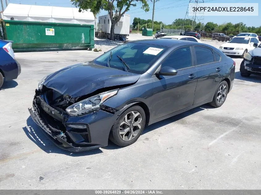 3KPF24ADXLE228645 2020 Kia Forte Lxs