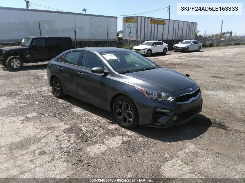 3KPF24AD5LE163333 2020 Kia Forte Lxs