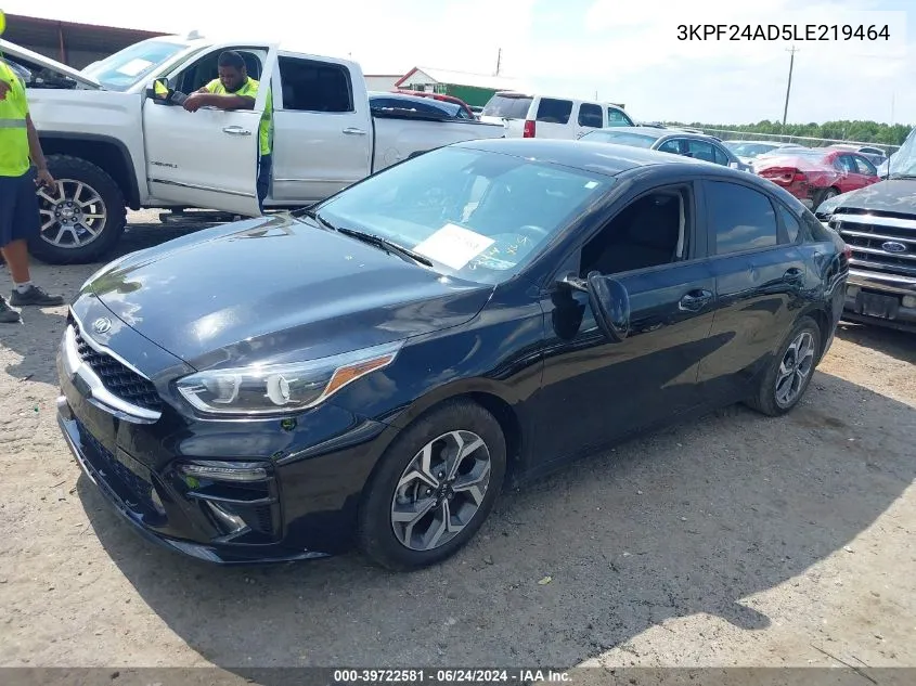 3KPF24AD5LE219464 2020 Kia Forte Lxs