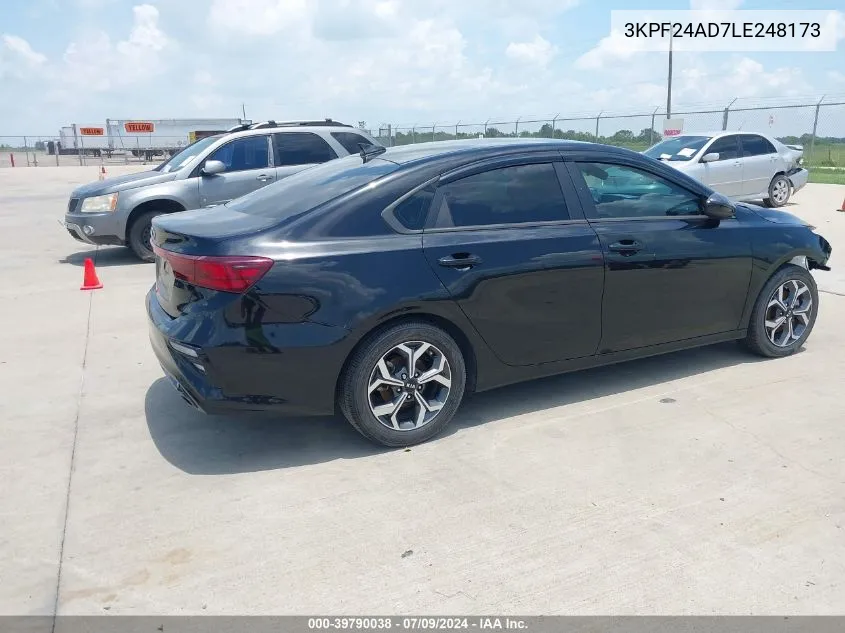 3KPF24AD7LE248173 2020 Kia Forte Lxs