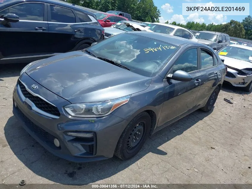 3KPF24AD2LE201469 2020 Kia Forte Fe