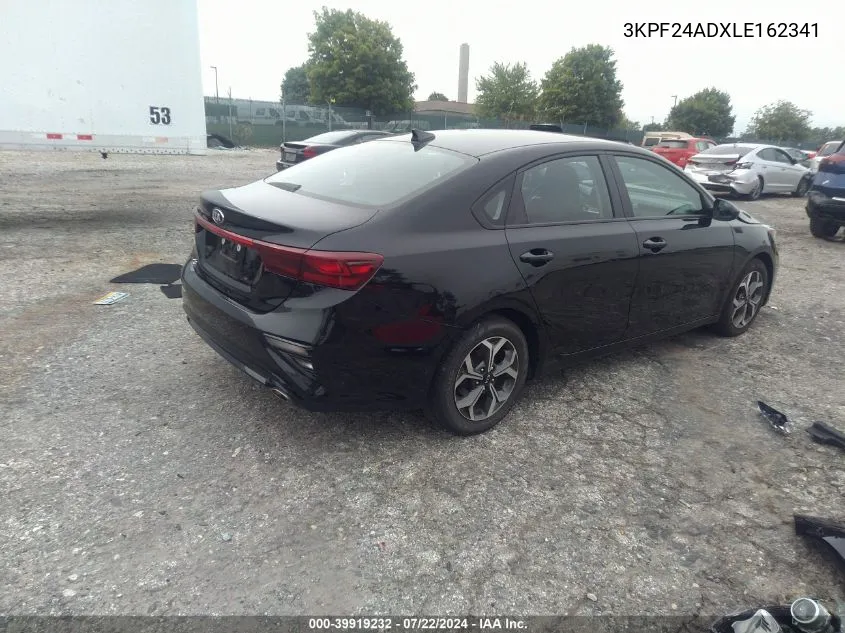 2020 Kia Forte Lxs VIN: 3KPF24ADXLE162341 Lot: 39919232