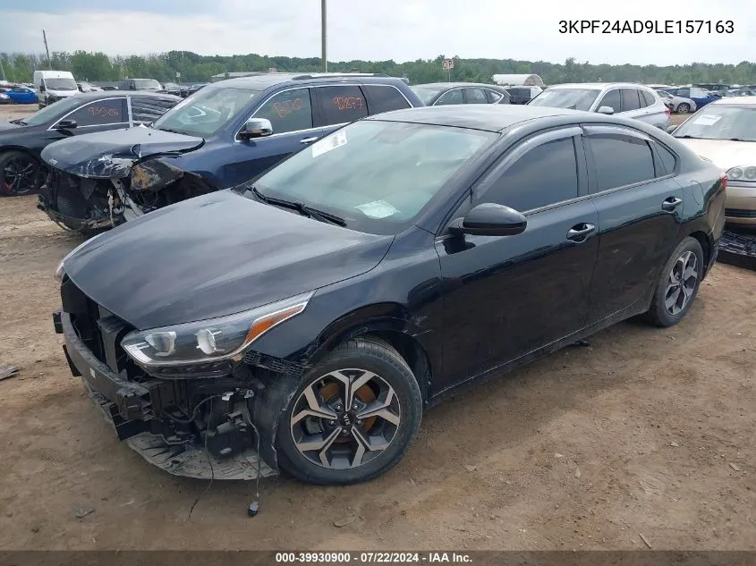 2020 Kia Forte Lxs VIN: 3KPF24AD9LE157163 Lot: 39930900