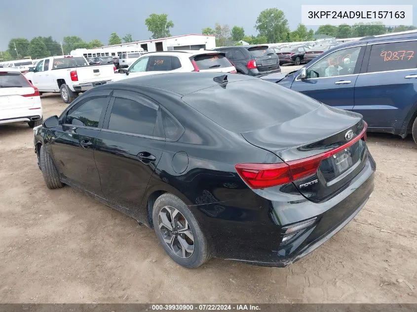 2020 Kia Forte Lxs VIN: 3KPF24AD9LE157163 Lot: 39930900