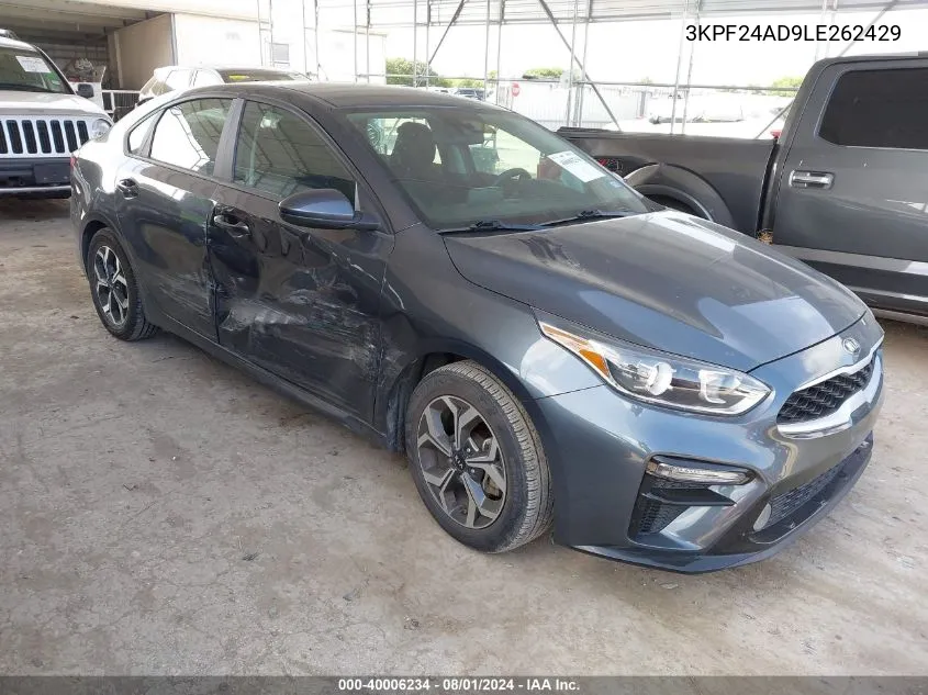 3KPF24AD9LE262429 2020 Kia Forte Fe/Lxs