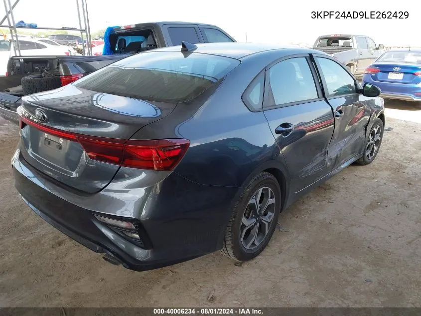 3KPF24AD9LE262429 2020 Kia Forte Fe/Lxs