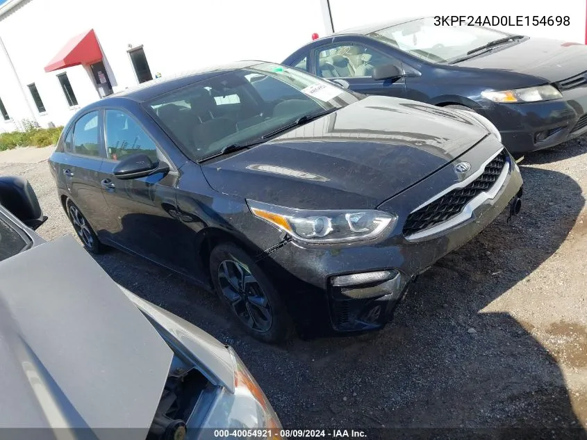 3KPF24AD0LE154698 2020 Kia Forte Fe/Lxs