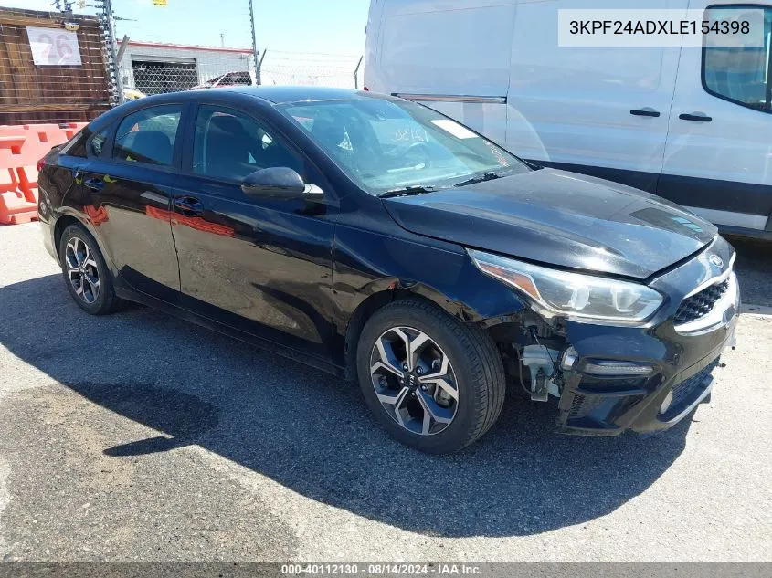 3KPF24ADXLE154398 2020 Kia Forte Lxs