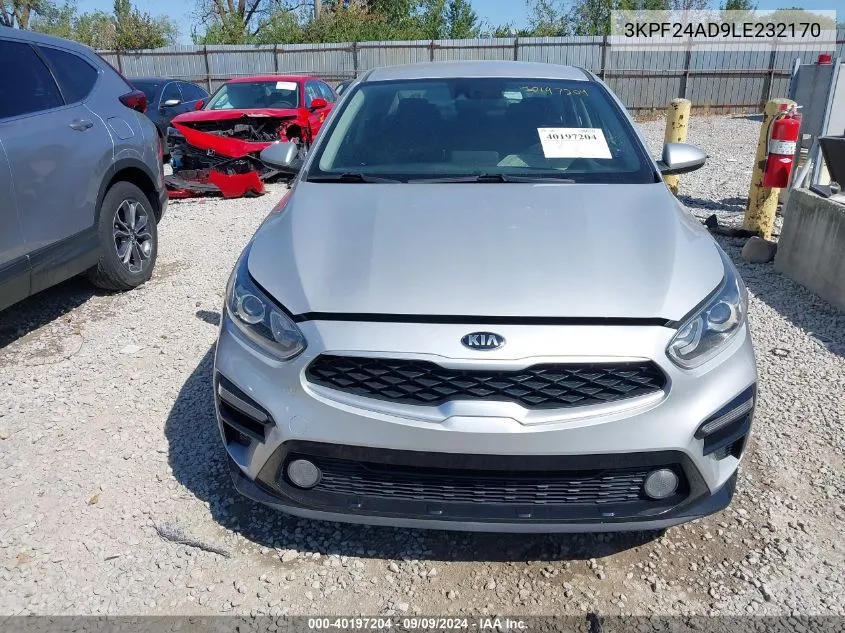 3KPF24AD9LE232170 2020 Kia Forte Lxs