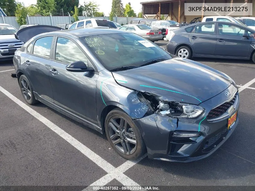 3KPF34AD9LE213275 2020 Kia Forte Gt-Line