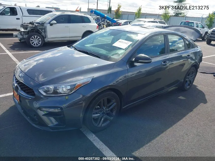 3KPF34AD9LE213275 2020 Kia Forte Gt-Line