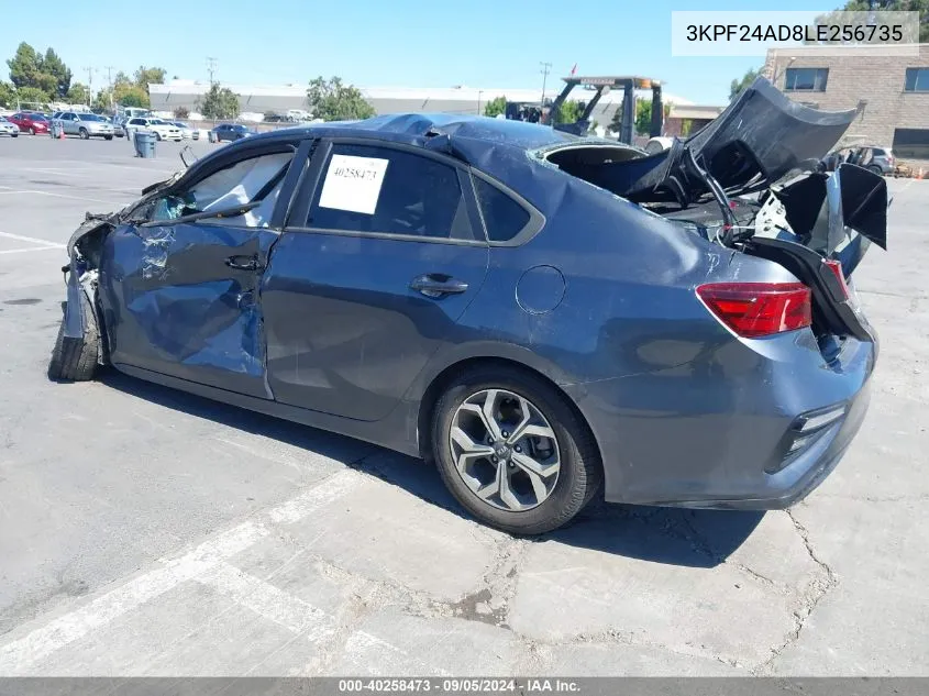 3KPF24AD8LE256735 2020 Kia Forte Lxs